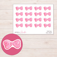 DDZ-17809 planner sticker sheet with enlarged sticker detail