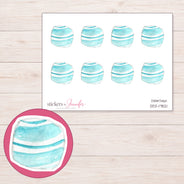 DDZ-17821 planner sticker sheet with enlarged sticker detail