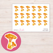 DDZ-17839 planner sticker sheet with enlarged sticker detail