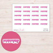 DDZ-17881 planner sticker sheet with enlarged sticker detail