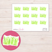 DDZ-17915 planner sticker sheet with enlarged sticker detail