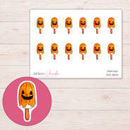 DDZ-18041 planner sticker sheet with enlarged sticker detail