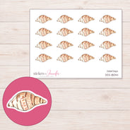 DDZ-18044 planner sticker sheet with enlarged sticker detail
