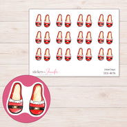 DDZ-18175 planner sticker sheet with enlarged sticker detail
