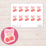 DDZ-18231 planner sticker sheet with enlarged sticker detail