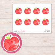 DDZ-18362 planner sticker sheet with enlarged sticker detail