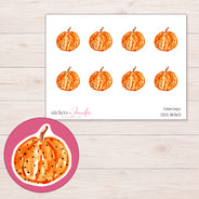 DDZ-18363 planner sticker sheet with enlarged sticker detail
