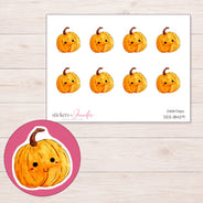 DDZ-18429 planner sticker sheet with enlarged sticker detail
