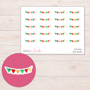 DDZ-18438 planner sticker sheet with enlarged sticker detail