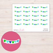 DDZ-18446 planner sticker sheet with enlarged sticker detail