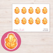 DDZ-18538 planner sticker sheet with enlarged sticker detail