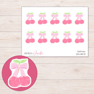 DDZ-18570 planner sticker sheet with enlarged sticker detail