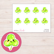 DDZ-18593 planner sticker sheet with enlarged sticker detail