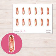 DDZ-18617 planner sticker sheet with enlarged sticker detail