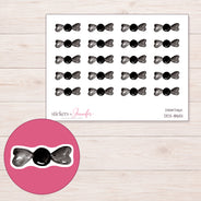 DDZ-18651 planner sticker sheet with enlarged sticker detail