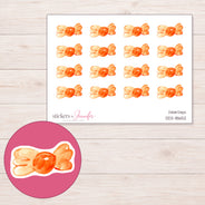 DDZ-18652 planner sticker sheet with enlarged sticker detail