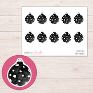 DDZ-18663 planner sticker sheet with enlarged sticker detail