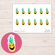 DDZ-18729 planner sticker sheet with enlarged sticker detail