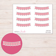 DDZ-5454 planner sticker sheet with enlarged sticker detail