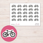 DDZ-5462 planner sticker sheet with enlarged sticker detail
