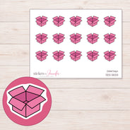 DDZ-5533 planner sticker sheet with enlarged sticker detail
