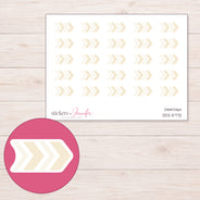 DDZ-5772 planner sticker sheet with enlarged sticker detail