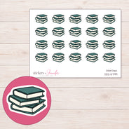 DDZ-5799 planner sticker sheet with enlarged sticker detail
