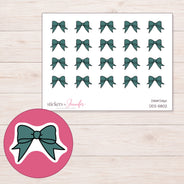 DDZ-5802 planner sticker sheet with enlarged sticker detail