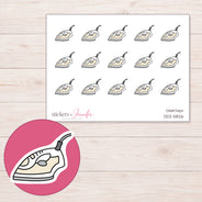 DDZ-5826 planner sticker sheet with enlarged sticker detail