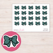 DDZ-5927 planner sticker sheet with enlarged sticker detail