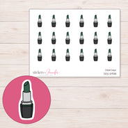 DDZ-5938 planner sticker sheet with enlarged sticker detail