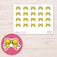 DDZ-6130 planner sticker sheet with enlarged sticker detail