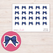 DDZ-6458 planner sticker sheet with enlarged sticker detail