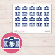 DDZ-6469 planner sticker sheet with enlarged sticker detail