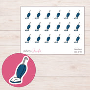 DDZ-6741 planner sticker sheet with enlarged sticker detail