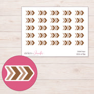 DDZ-6756 planner sticker sheet with enlarged sticker detail