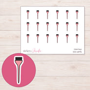 DDZ-6892 planner sticker sheet with enlarged sticker detail