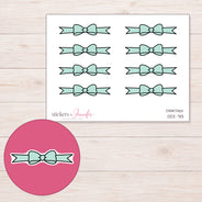 DDZ-7113 planner sticker sheet with enlarged sticker detail