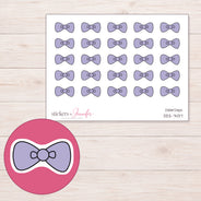 DDZ-7437 planner sticker sheet with enlarged sticker detail