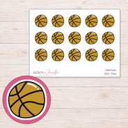 DDZ-7744 planner sticker sheet with enlarged sticker detail