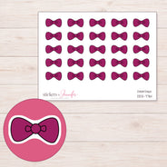 DDZ-7761 planner sticker sheet with enlarged sticker detail
