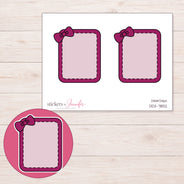 DDZ-7852 planner sticker sheet with enlarged sticker detail