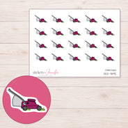 DDZ-7892 planner sticker sheet with enlarged sticker detail