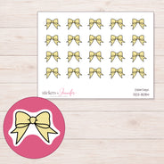 DDZ-8084 planner sticker sheet with enlarged sticker detail