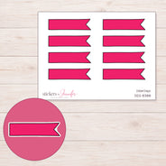 DDZ-8388 planner sticker sheet with enlarged sticker detail