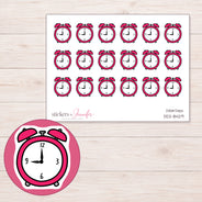 DDZ-8429 planner sticker sheet with enlarged sticker detail
