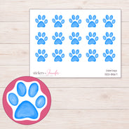 DDZ-8567 planner sticker sheet with enlarged sticker detail