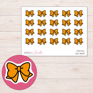 DDZ-8848 planner sticker sheet with enlarged sticker detail