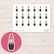 DDZ-8859 planner sticker sheet with enlarged sticker detail