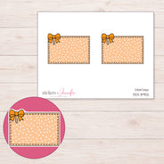 DDZ-8902 planner sticker sheet with enlarged sticker detail